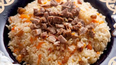 أرز البيلاف باللحم