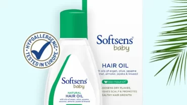 زيت سوفت سينس Softsens Natural Baby Hair Oil