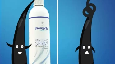سبراي سترونج فيل Strong Ville Extra Hair Tonic Spray