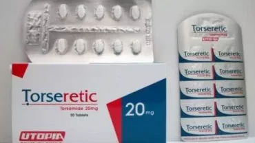 أقراص تورسيريتك / Torseretic 20 mg
