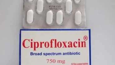 أقراص سيبروفلوكساسين / Ciprofloxacin