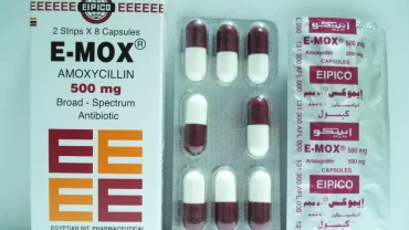 إيموكس كبسولات 500 مجم / E-Mox Capsule 500 mg
