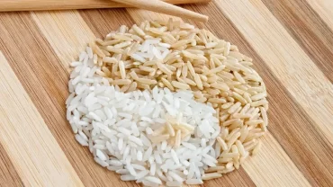 الأرز المصقول