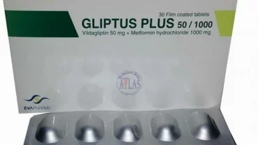 حبوب جليبتس بلس / Gliptus Plus 50/1000 mg