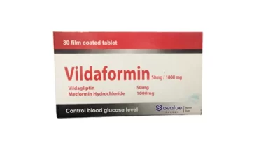 حبوب فيلدافورمين / Vildaformin 50/1000 mg