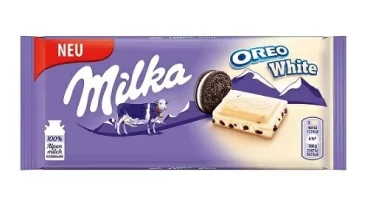 شوكولاته بيضاء ميلكا أوريو / Milka Oreo White Chocolate
