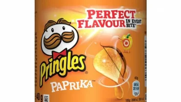 شيبس برينجلز بالبابريكا / Pringles Paprika Flavored Chips