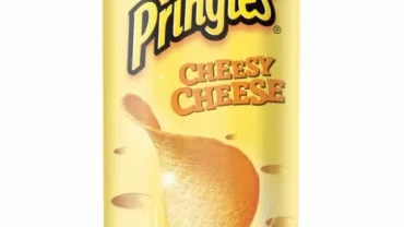 شيبس برينجلز بطعم الجبنة / Pringles Cheesy Cheese Chips