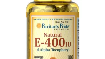 كبسولات فيتامين هاء / Puritans pride vitamin e 400 IU