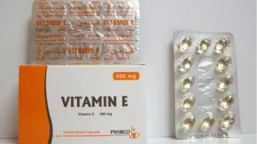 كبسولات فيتامين هاء لشركة فاركو / Vitamin e 1000 mg 24 cap