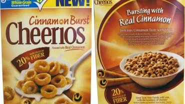 كورن فلكيس جينرال ميلز شيريوز / General Mills Cinnamon Burst Cheerios