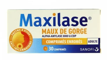 ماكسيلاز أقراص 3000 وحدة / Maxilase Tablet 3000 Units