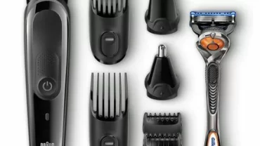 ماكينة حلاقة الشعر براون مالتي جرومينج 8 في 1 Braun MGK 3060 8 In One Multi Grooming Kit – Black