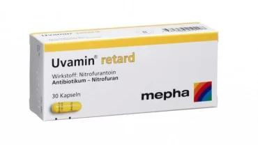 يوفامين ريتارد كبسولات / Uvamin Retard Capsule 100 mg