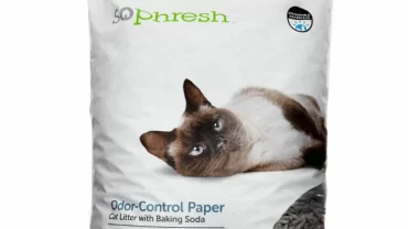 Odor Control Paper Pellet Cat Litter