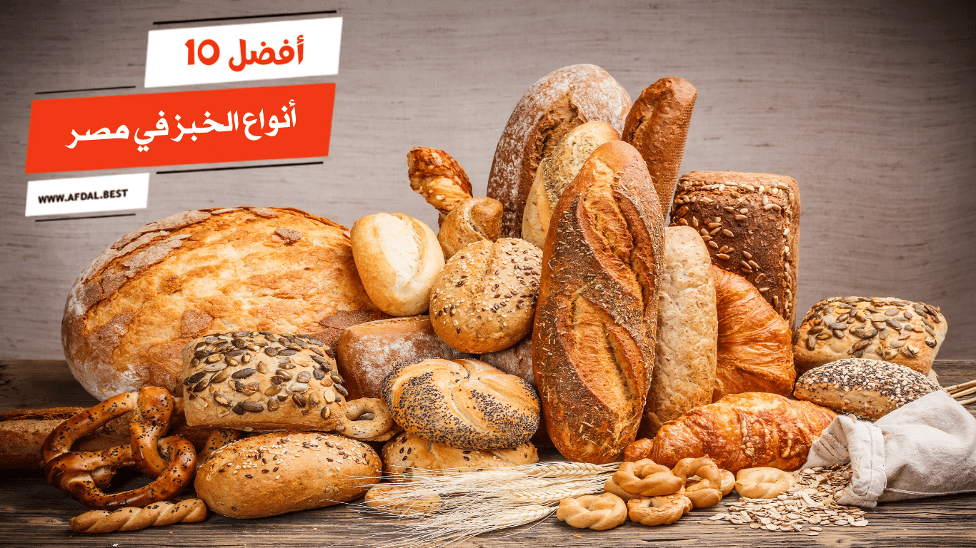 أفضل 10 أنواع الخبز في مصر
