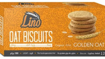 بسكويت الشوفان الذهبي لينو / Lino Original Oat Biscuits