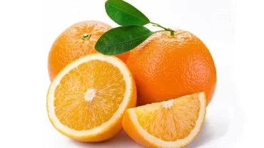 تناول البرتقال