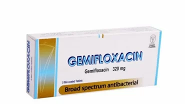 جيميفلوكساسين 320 مجم اقراص (gemifloxacin 320 mg Tablet)