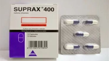 سوبراكس كبسولات 400 مجم (Suprax 400 mg Capsule)