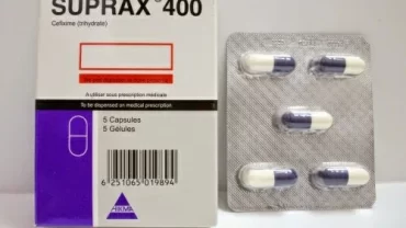 سوبراكس كبسولات 400 مجم (Suprax 400 mg Capsule)
