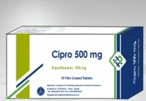 سيبرو بلس أقراص (Cipro plus Tablet 500 mg)
