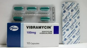 فيبراميسين 100 مجم كبسولات (Vibramycin 100 mg Capsule)