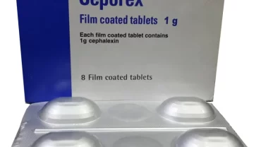 كيبوريكس أقراص 1 جرام (Ceporex 1 gm Tablet)