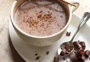 مشروب الكاكاو أو الشوكولاتة الساخن والمثلج