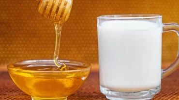 وصفة الحليب مع العسل